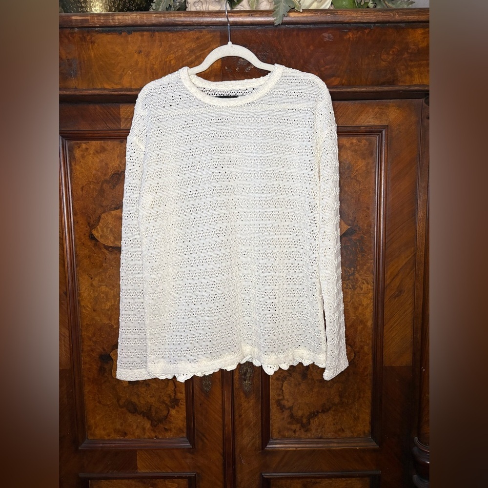 ADSB Andersson Bell- Flower Garden Crew Neck Sweater. Size M